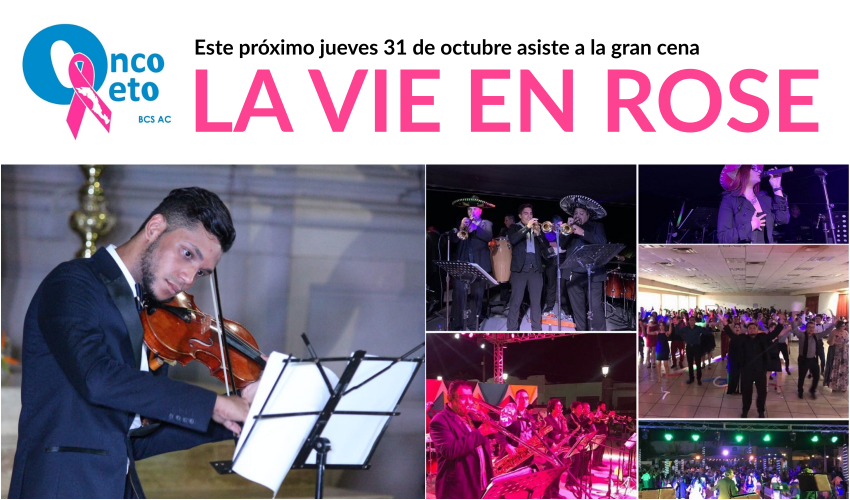 LA VIE EN ROSE ¡No faltes!