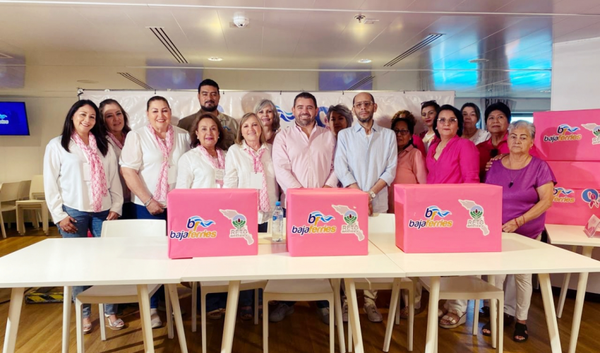 Baja Ferries dona en apoyo a mujeres sobrevivientes de cáncer de mama de Baja California Sur