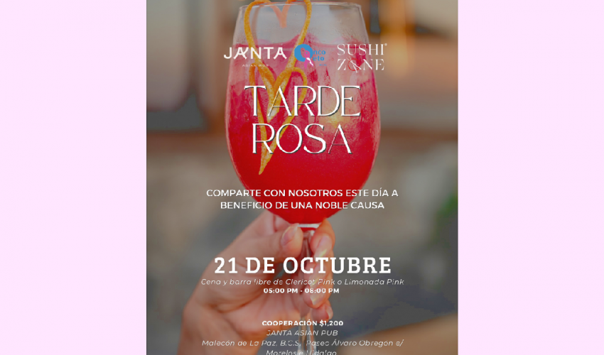 Tarde Rosa 2025