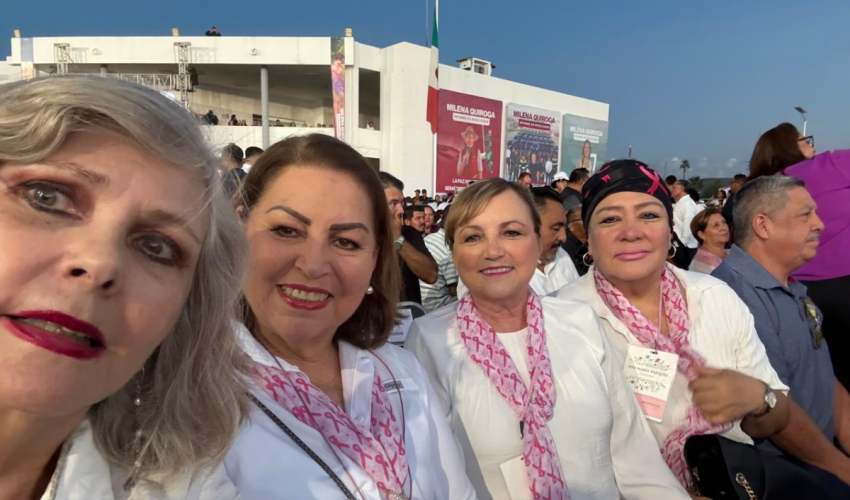 Oncoreto BCS presente en el Primer Informe de Resultados de Milena Quiroga, Presidenta Municipal de La Paz