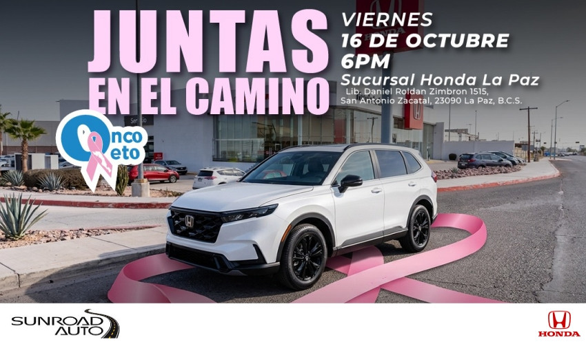 Juntas en el camino con Honda La Paz