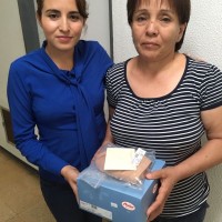 Entrega de artículos oncológicos de Onco Reto BCS AC