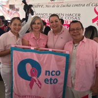 Arranque de campaña de la lucha contra el cáncer de mama en el DIF estatal