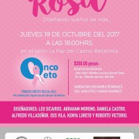 Invitación a la X pasarela de Onco Reto BCS AC - Una década en Rosa