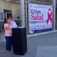 Feria de la Salud con el Instituto Municipal de la Mujer.