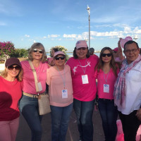 6ta. Marcha Rosa por la prevención del cáncer de mama