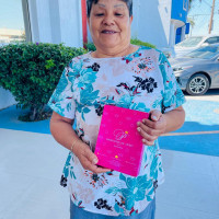 Onco Reto y Baja Ferries apoyando con artículos oncológicos a mujeres sobrevivientes de cáncer de mama