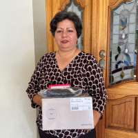Entregas de artículos oncológicos a mujeres sobrevivientes de cáncer de mama por Onco Reto y Baja Ferries