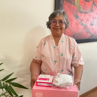 Entregas de artículos oncológicos a mujeres sobrevivientes de cáncer de mama por Onco Reto y Baja Ferries