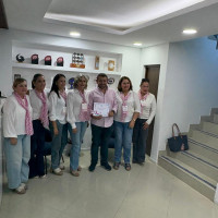 Entrega de reconocimiento a Baja Ferries por su gran apoyo