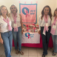 Entrega de artículos oncológicos al Grupo Reto